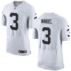 Men’s Oakland Raiders #3 EJ Manuel White Road Stitched NFL Nike Elite Jersey