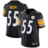 Steelers #55 Devin Bush Black Team Color Men’s Stitched Football Vapor Untouchable Limited Jersey