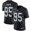 Nike Oakland Raiders #95 Jihad Ward Black Team Color Men’s Stitched NFL Vapor Untouchable Limited Jersey
