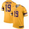 Nike Minnesota Vikings 19 Adam Thielen Gold Inverted Legend Jersey