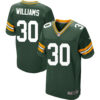 Nike Green Bay Packers #30 Jamaal Williams Green Team Color Men’s Stitched NFL Elite Jersey