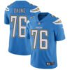 Nike Chargers #76 Russell Okung Electric Blue Alternate Men’s Stitched NFL Vapor Untouchable Limited Jersey
