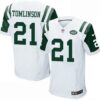 Men’s New York Jets #21 LaDainian Tomlinson White Road NFL Nike Elite Jersey