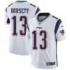 Nike New England Patriots #13 Phillip Dorsett White Men’s Stitched NFL Vapor Untouchable Limited Jersey