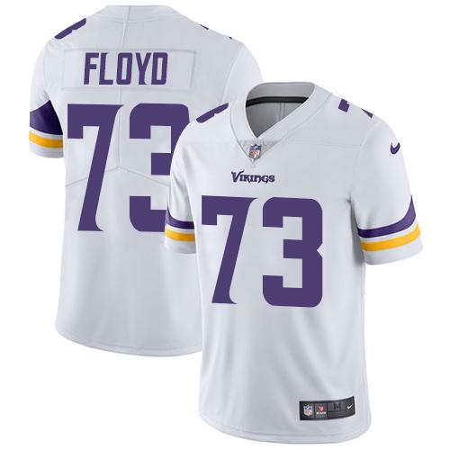 Nike Minnesota Vikings #73 Sharrif Floyd White Men’s Stitched NFL Vapor Untouchable Limited Jersey