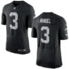 Men’s Oakland Raiders #3 EJ Manuel Black Team Color Stitched NFL Nike Elite Jersey