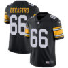 Nike Pittsburgh Steelers #66 David DeCastro Black Alternate Men’s Stitched NFL Vapor Untouchable Limited Jersey