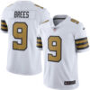 Men’s New Orleans Saints #9 Drew Brees Nike White Color Rush Limited Jersey