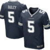 Men’s Dallas Cowboys #5 Dan Bailey Blue Home NFL Nike Elite Jersey