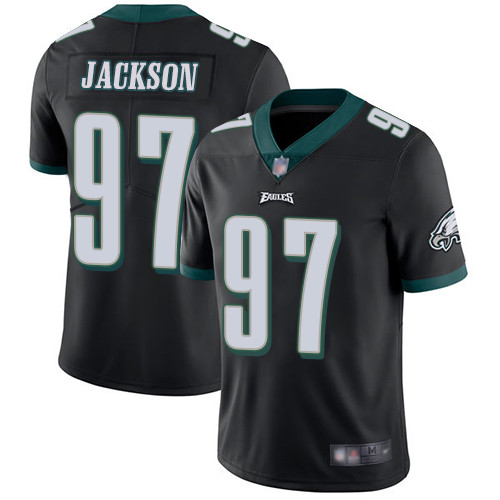 Men’s Philadelphia Eagles #97 Malik Jackson Black Alternate Men’s Stitched Football Vapor Untouchable Limited Jersey