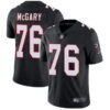 Falcons #76 Kaleb McGary Black Alternate Men’s Stitched Football Vapor Untouchable Limited Jersey