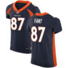 Broncos #87 Noah Fant Navy Blue Alternate Men’s Stitched Football Vapor Untouchable Elite Jersey