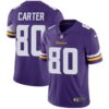 Nike Minnesota Vikings #80 Cris Carter Purple Team Color Men’s Stitched NFL Vapor Untouchable Limited Jersey