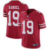 49ers #19 Deebo Samuel Red Team Color Men’s Stitched Football Vapor Untouchable Limited Jersey