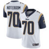 Nike Los Angeles Rams #70 Joseph Noteboom White Men’s Stitched NFL Vapor Untouchable Limited Jersey