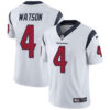 Nike Houston Texans #4 Deshaun Watson White Men’s Stitched NFL Vapor Untouchable Limited Jersey