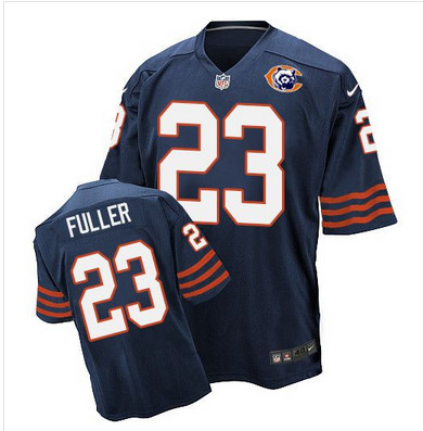Nike Bears #23 Kyle Fuller Navy Blue Throwback Men’s Stitched NFL Elite Jersey