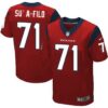 Men’s Houston Texans #71 Xavier Su’a-Filo Red Alternate NFL Nike Elite Jersey