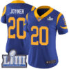 #20 Limited Lamarcus Joyner Royal Blue Nike NFL Alternate Women’s Jersey Los Angeles Rams Vapor Untouchable Super Bowl LIII Bound