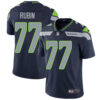 Nike Seattle Seahawks #77 Ahtyba Rubin Steel Blue Team Color Men’s Stitched NFL Vapor Untouchable Limited Jersey