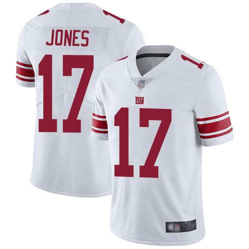 Giants #17 Daniel Jones White Men’s Stitched Football Vapor Untouchable Limited Jersey