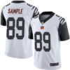 Bengals #89 Drew Sample White Men’s Stitched Football Limited Rush Jersey