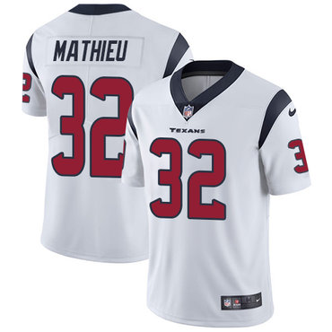 Nike Houston Texans #32 Tyrann Mathieu White Men’s Stitched NFL Vapor Untouchable Limited Jersey