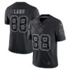 Men’s Dallas Cowboys #88 CeeDee Lamb Black Reflective Limited Stitched Football Jersey