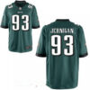 Men’s Philadelphia Eagles #93 Timmy Jernigan Midnight Green Team Color Stitched NFL Nike Elite Jersey