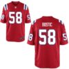 Men’s New England Patriots #58 Jon Bostic Red Alternate NFL Nike Elite Jersey