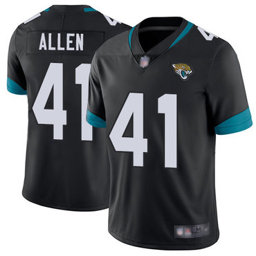 Jaguars #41 Josh Allen Black Team Color Men’s Stitched Football Vapor Untouchable Limited Jersey