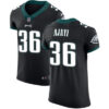Men’s Nike Philadelphia Eagles #36 Jay Ajayi Black Alternate Stitched NFL Vapor Untouchable Elite Jersey