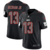 Nike Giants #13 Odell Beckham Jr Black Men’s Stitched NFL Limited Rush Impact Jersey