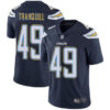 Chargers #49 Drue Tranquill Navy Blue Team Color Men’s Stitched Football Vapor Untouchable Limited Jersey