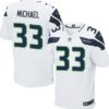 Nike Seattle Seahawks #33 Christine Michael White Elite Jersey