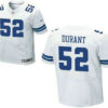 Men’s Dallas Cowboys #52 Justin Durant White Road NFL Nike Elite Jersey