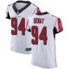 Nike Atlanta Falcons #94 Deadrin Senat White Men’s Stitched NFL Vapor Untouchable Elite Jersey