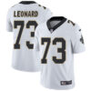Nike New Orleans Saints #73 Rick Leonard White Men’s Stitched NFL Vapor Untouchable Limited Jersey