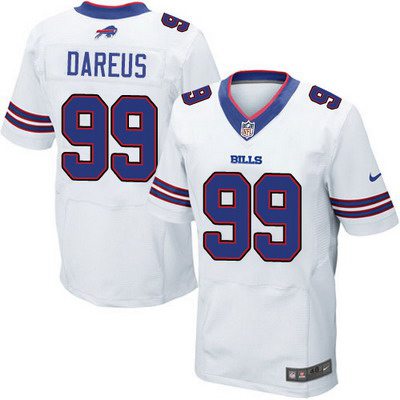 Men’s Buffalo Bills #99 Marcell Dareus 2013 Nike White Elite Jersey