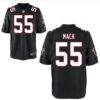 Men’s Atlanta Falcons #55 Alex Mack Black Alternate NFL Nike Elite Jersey