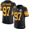 Nike Steelers #97 Cameron Heyward Black Men’s Stitched NFL Limited Rush Jersey