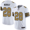 Men’s New Orleans Saints #28 Latavius Murray White Men’s Stitched Football Limited Rush Jersey