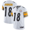 Steelers #18 Diontae Johnson White Men’s Stitched Football Vapor Untouchable Limited Jersey