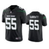 Men’s New York Jets #55 Chazz Surratt Black Vapor Untouchable Limited Stitched Jersey