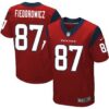 Men’s Houston Texans #87 C. J. Fiedorowicz Red Alternate NFL Nike Elite Jersey