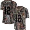 Nike Cowboys #12 Roger Staubach Camo Men’s Stitched NFL Limited Rush Realtree Jersey