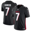 Men’s Atlanta Falcons #7 Bijan Robinson Black 2023 F.U.S.E. Vapor Untouchable Limited Football Stitched Jersey
