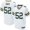 Packers #52 Rashan Gary White Men’s Stitched Football Elite Jersey