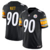 Men’s Pittsburgh Steelers #90 T.J. Watt Black 2023 F.U.S.E. Vapor Untouchable Limited Stitched Jersey