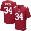 Men’s New York Giants #34 Shane Vereen Red Alternate NFL Nike Elite Jersey